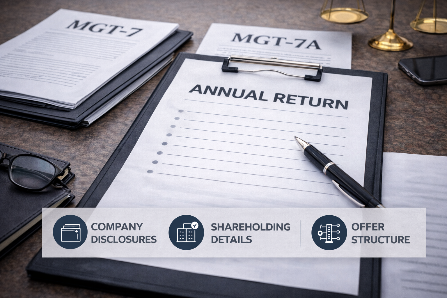 Annual return and compliance filings