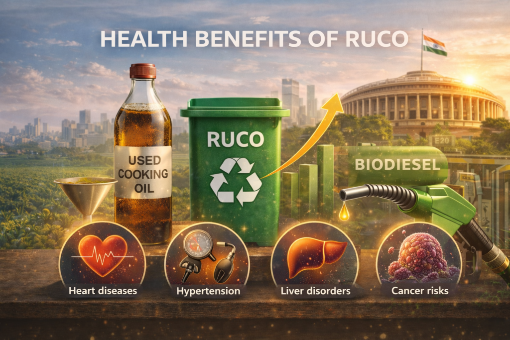 Health risks of used cooking oil